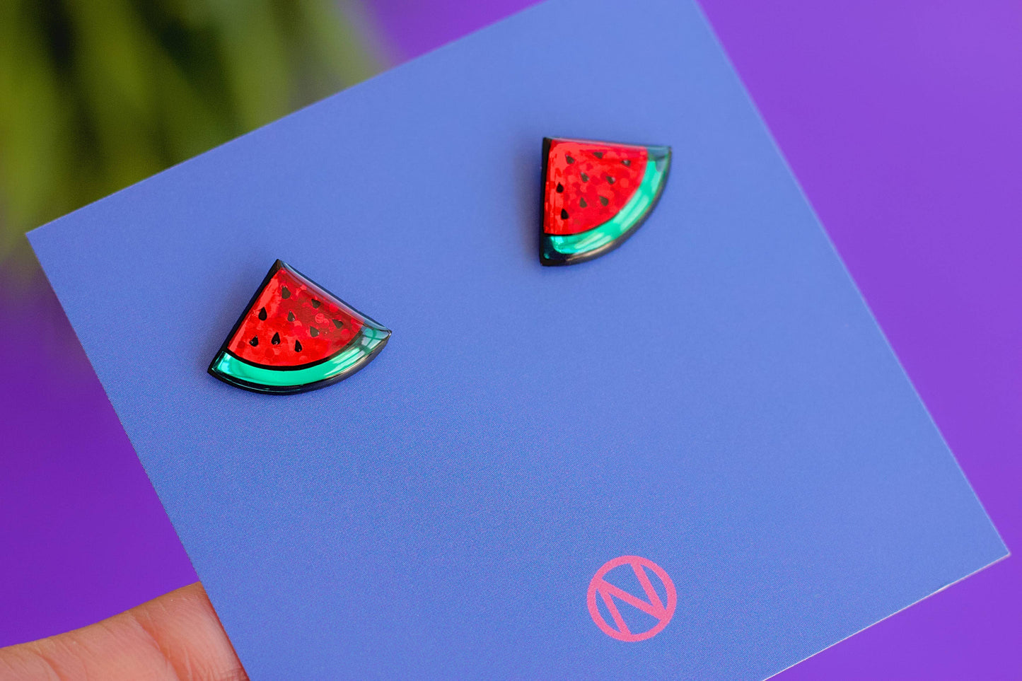 Watermelon Stud Earrings