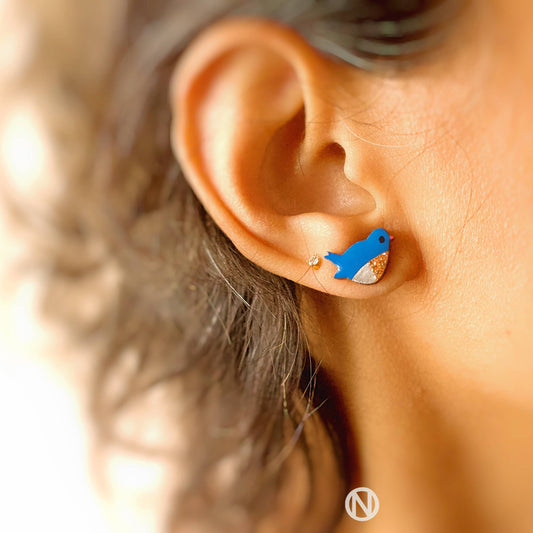 Bluebird Stud Earrings