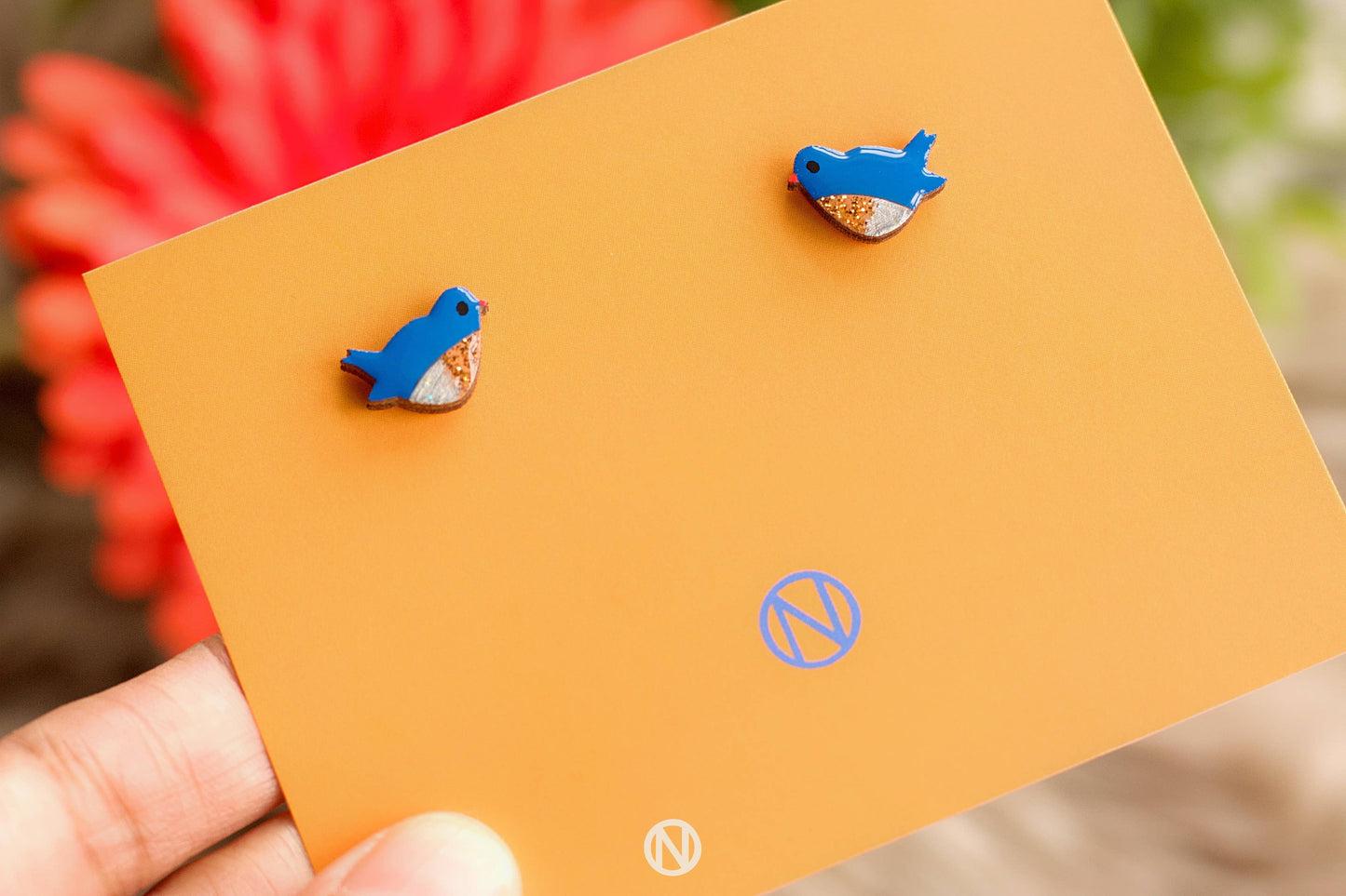 Bluebird Stud Earrings