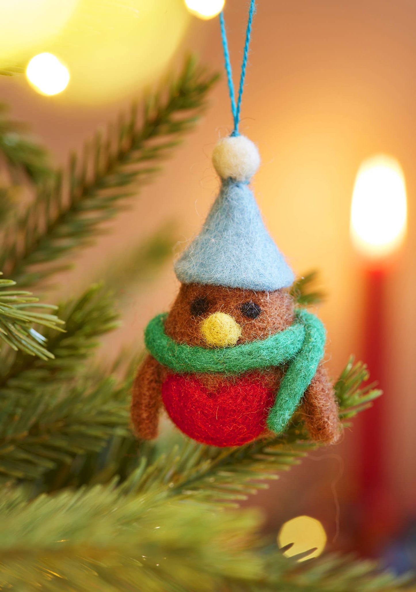 Felt Robin Decorations - Fair Trade