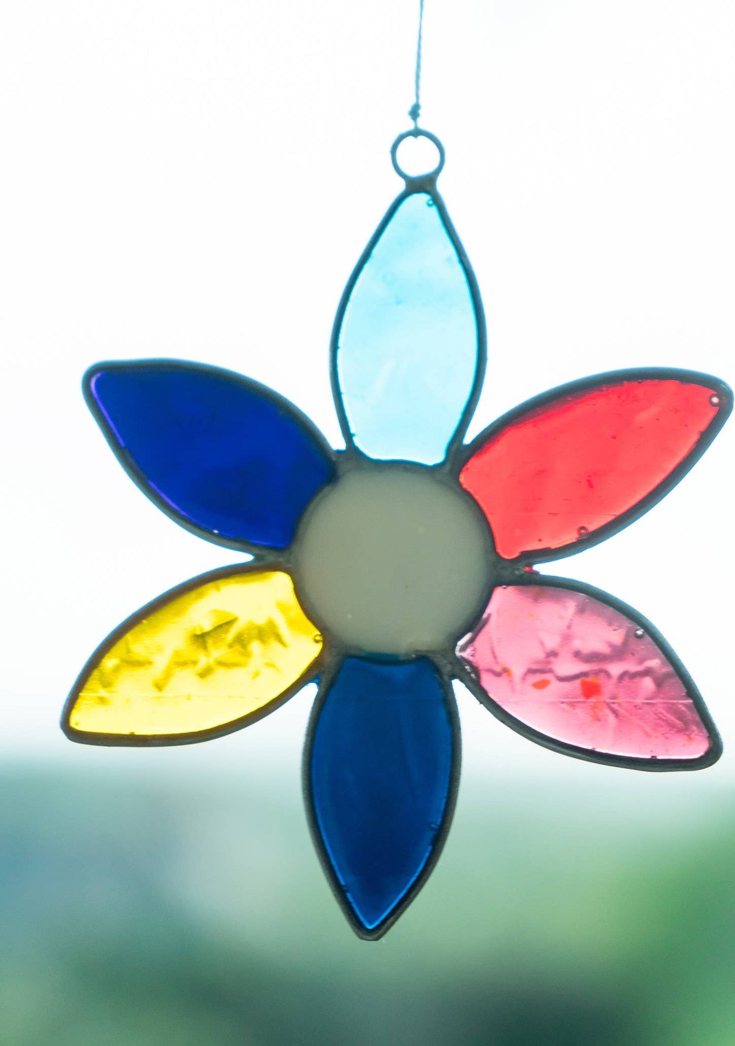 Multi Colour Flower Suncatcher