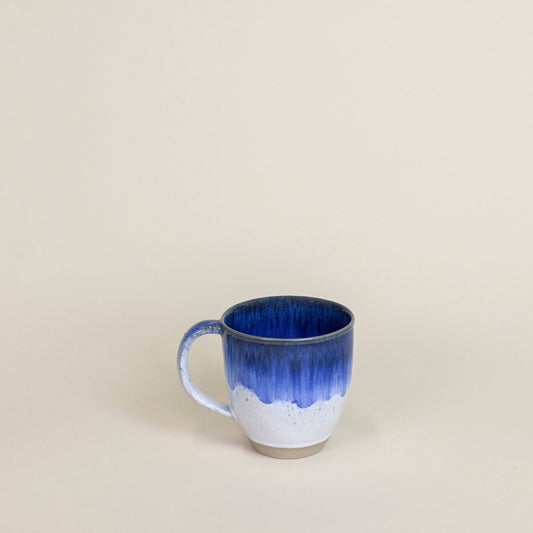 The proper Mug - blue/white