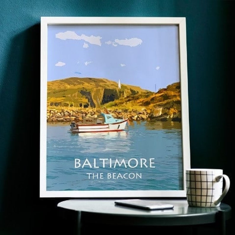 Print of Baltimore, West Cork