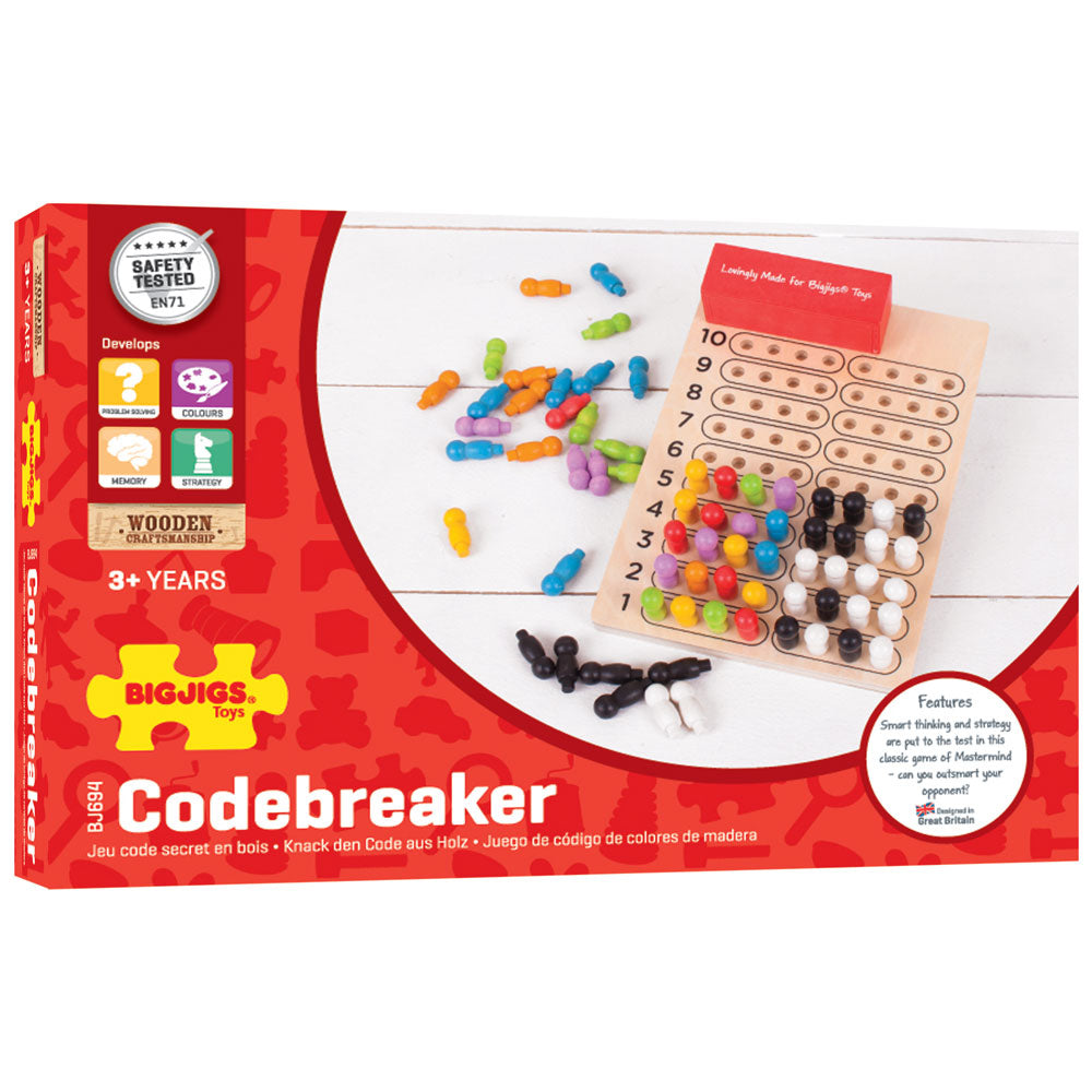 Codebreaker wooden puzzle