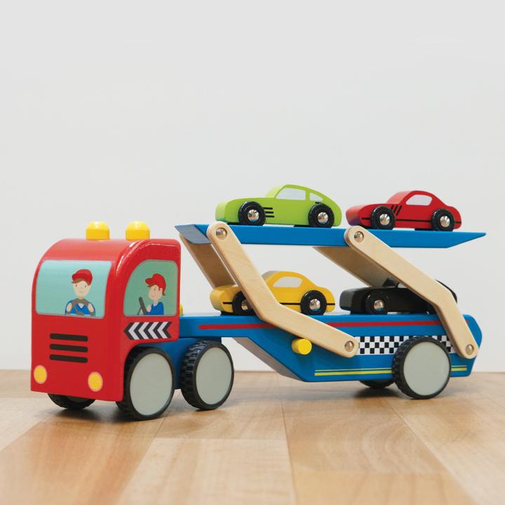 Wooden Race Car Transporter