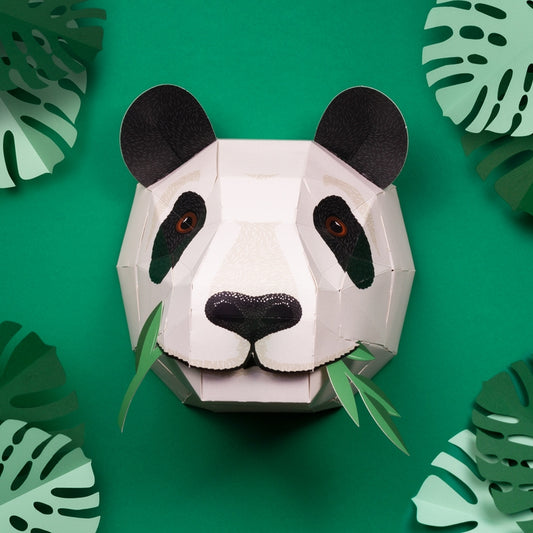 Create your own panda head