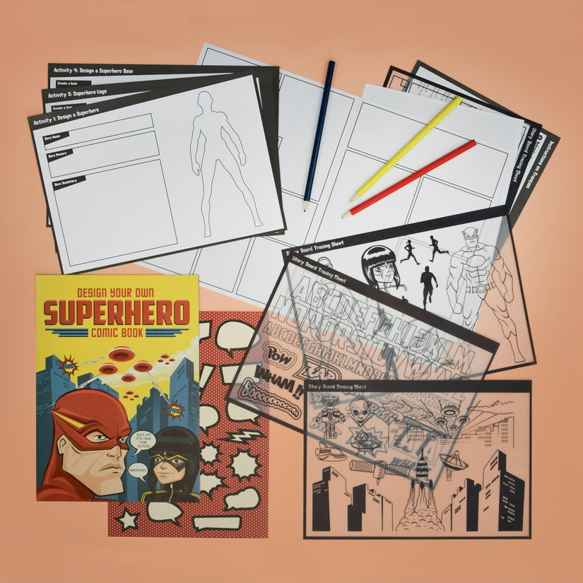 Design your own Superhero comic