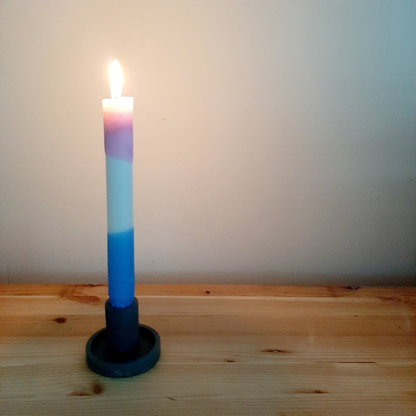 'Sunrise' Dip-dye candle - ONLINE ONLY