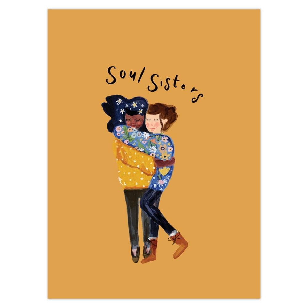 'Soul Sisters' Art Print