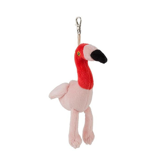 Flamingo Bag Charm (made from recycled plastic)