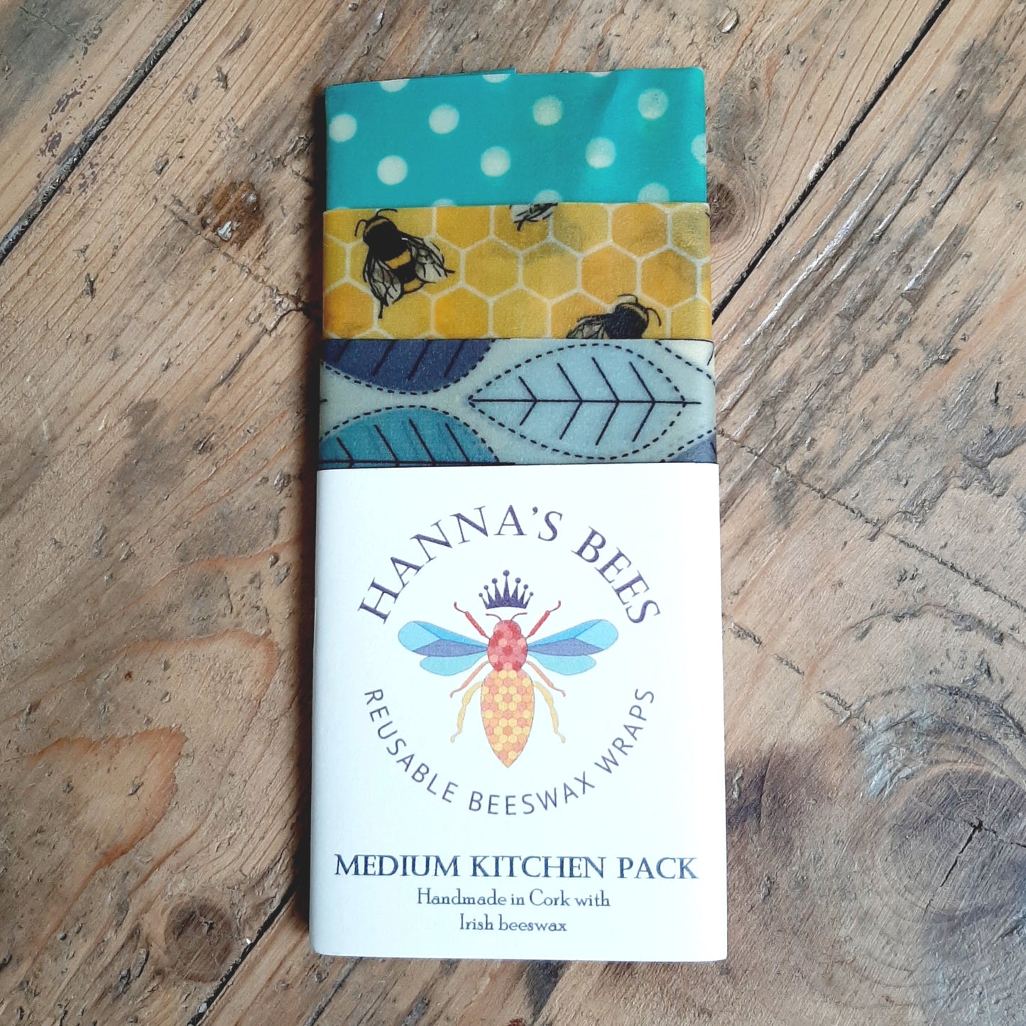 Bees' Wax wrap Kitchen Pack