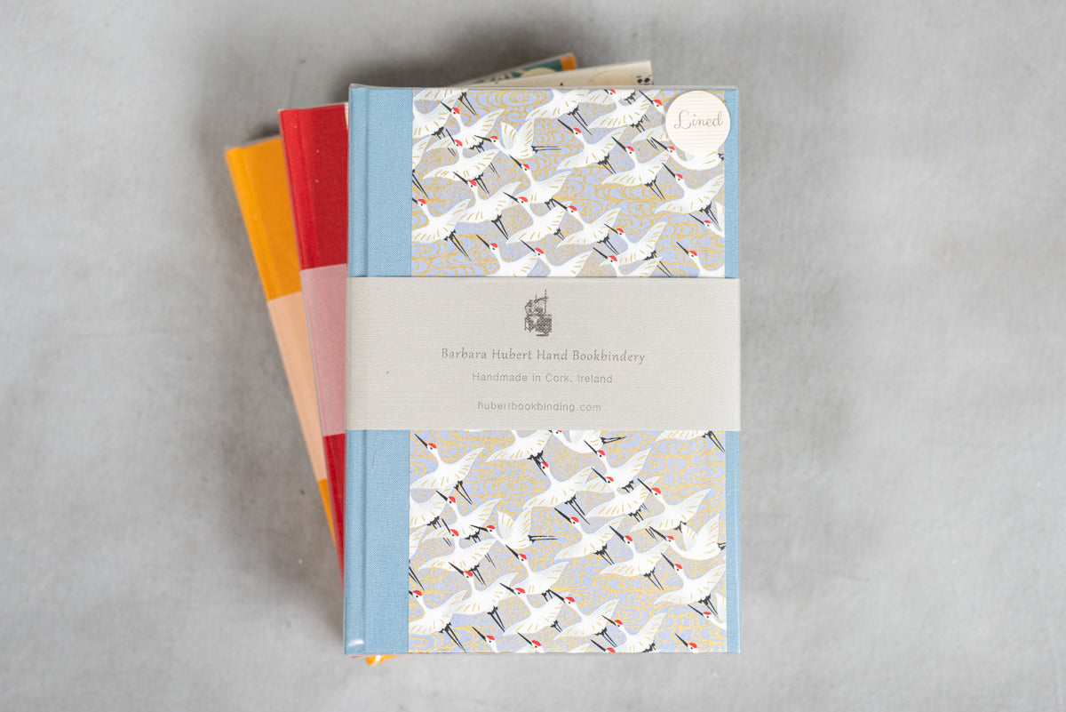 'Cranes in Flight' handbound notebook