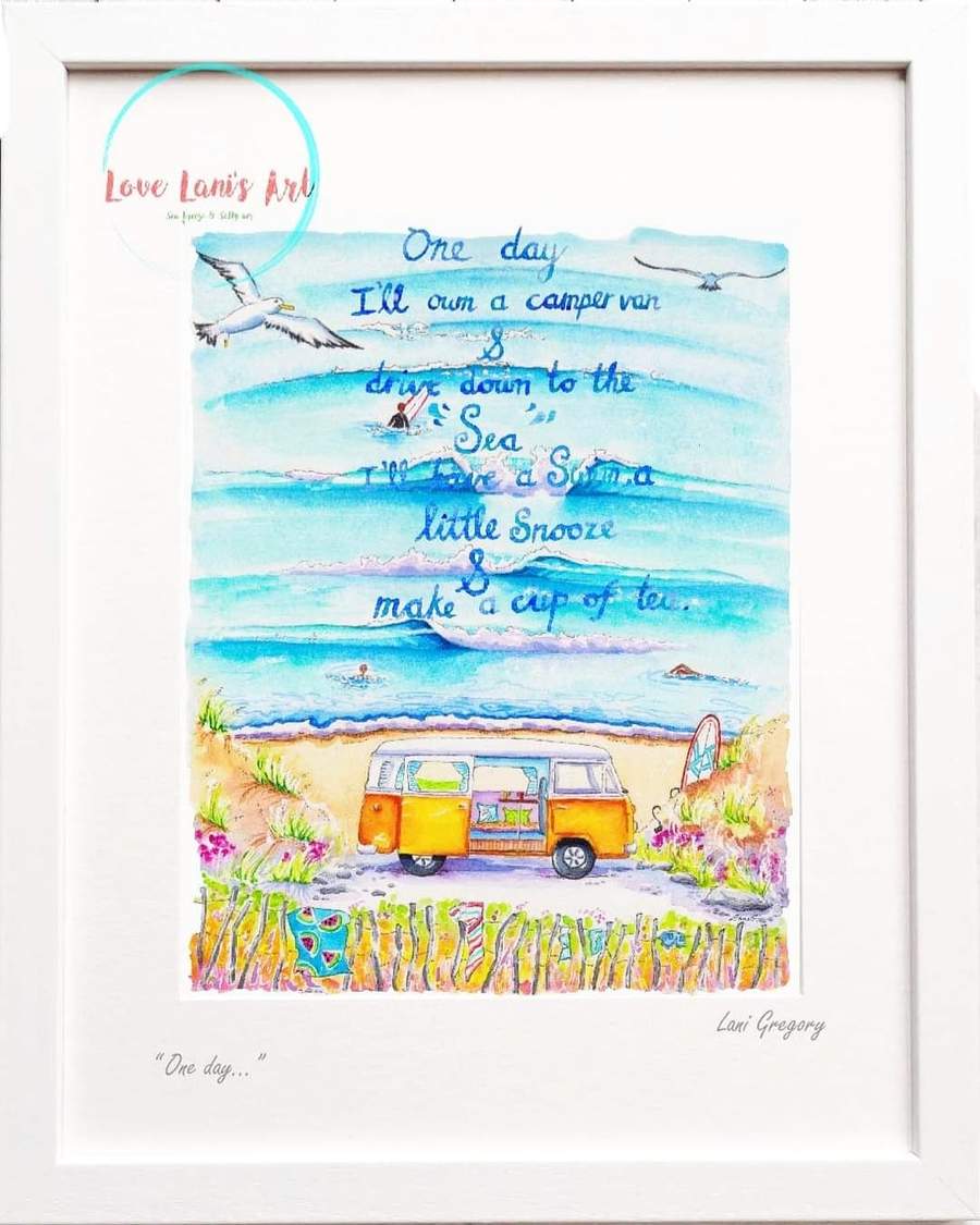 One Day I'll own a campervan... by Lani Gregory