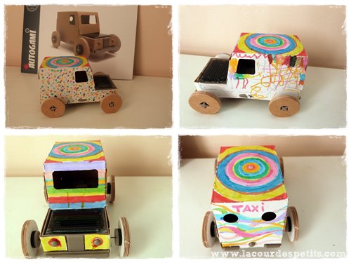 Colour-yourself, Solar-powered, DIY self-build, 'Autogami' Car