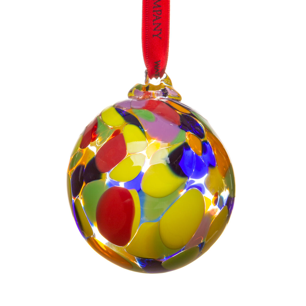 The Irish Handmade Glass Company - Christmas Glass Bauble Multicolour