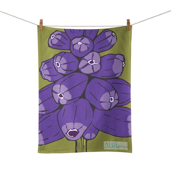 Muscari Tea towel