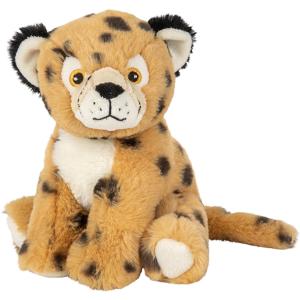 Cheetah plush toy (made from recycled plastic)