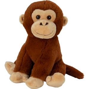 Monkey plush toy (made from recycled plastic)