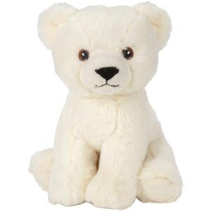 Polar Bear plush toy (made from recycled plastic)