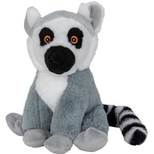 Ring-tailed Lemur plush toy (made from recycled plastic)