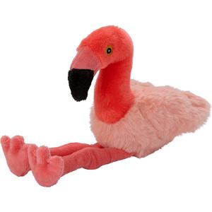 Flamingo plush toy (made from recycled plastic)