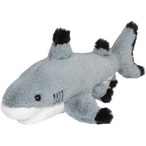 Reef shark plush toy (made from recycled plastic)
