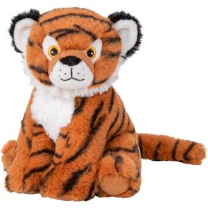 Tiger plush toy (made from recycled plastic)