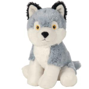 Wolf plush toy (made from recycled plastic)