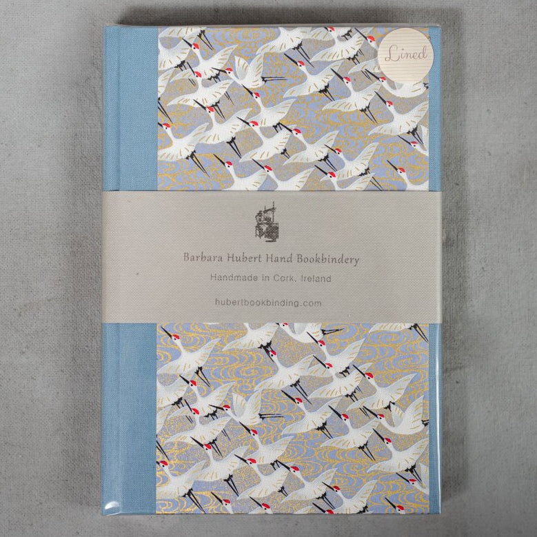 'Cranes in Flight' handbound notebook