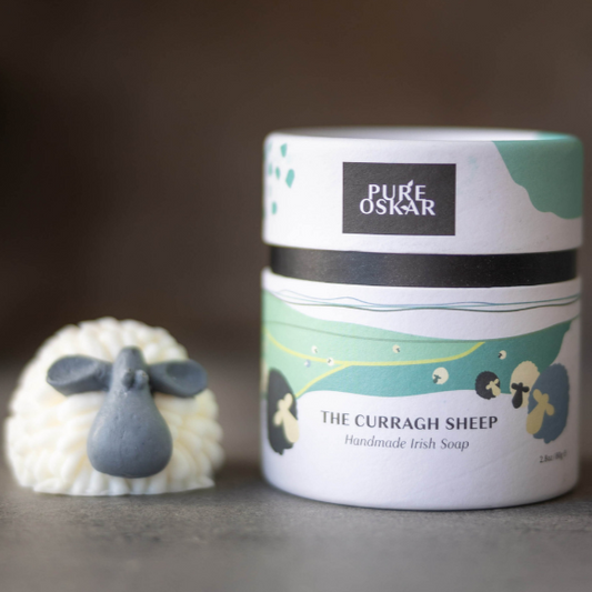 'The Curragh Sheep' soap with gift box