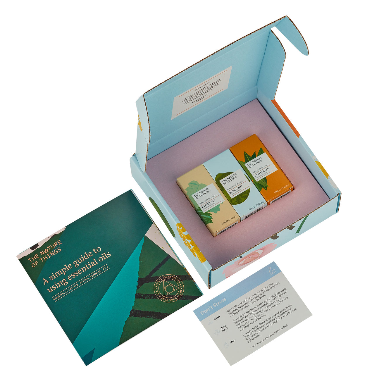 'Don't Stress' Essential oil gift set
