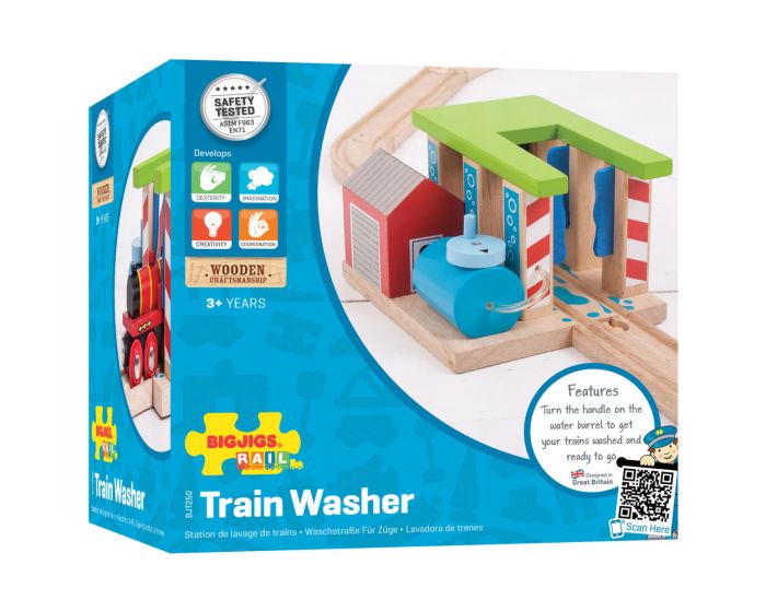 Train washer