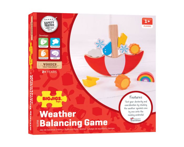Weather balancing game