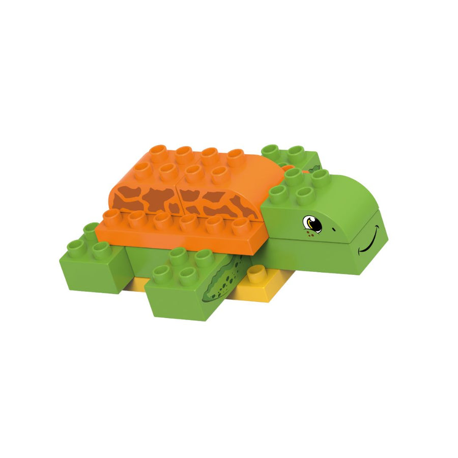 Bioplastic Turtle - building blocks from plants