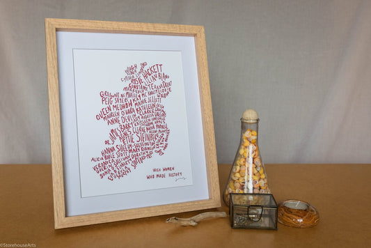 Irish women who made History print
