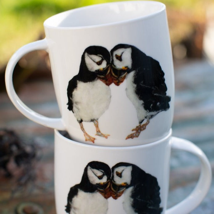 Puffin mugs