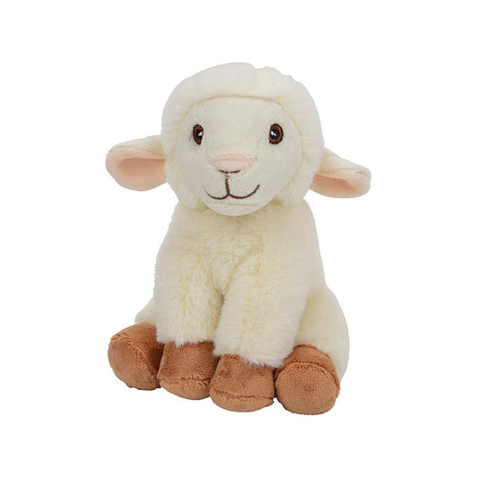 Lamb Sheep plush toy (made from recycled plastic)