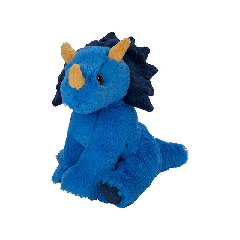 Triceratops Dinosaur plush toy (made from recycled plastic)