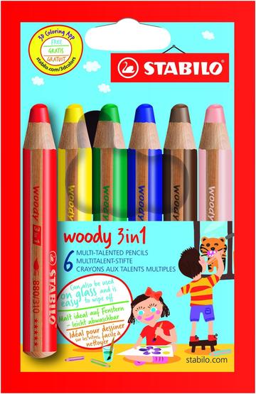 Stabilo - woody 3 in 1 Multi-Talented Pencil